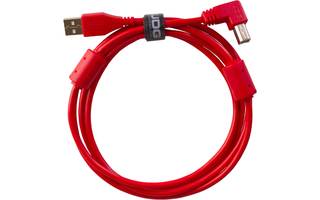 UDG U95004RD - ULTIMATE CABLE USB 2.0 A-B RED ANGLED 1M